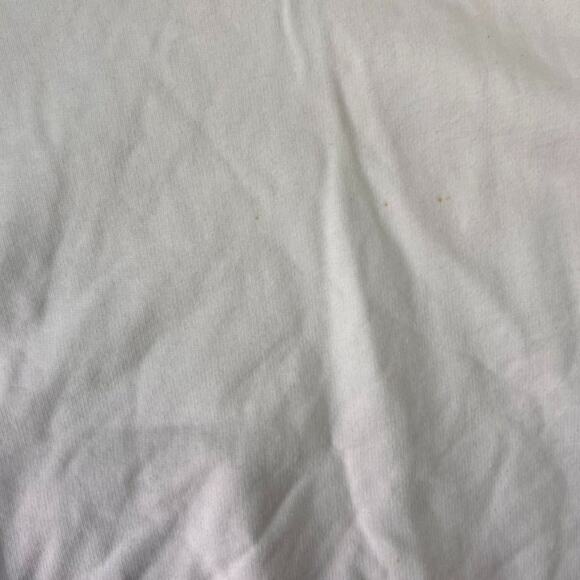 Levi's Hoodie Womens Large White Made Crafted Crochet Kangaroo Pockets Pullover - Picture 13 of 15